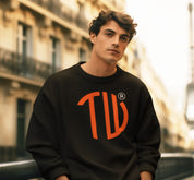 Strickpullover – "Signature Orange"