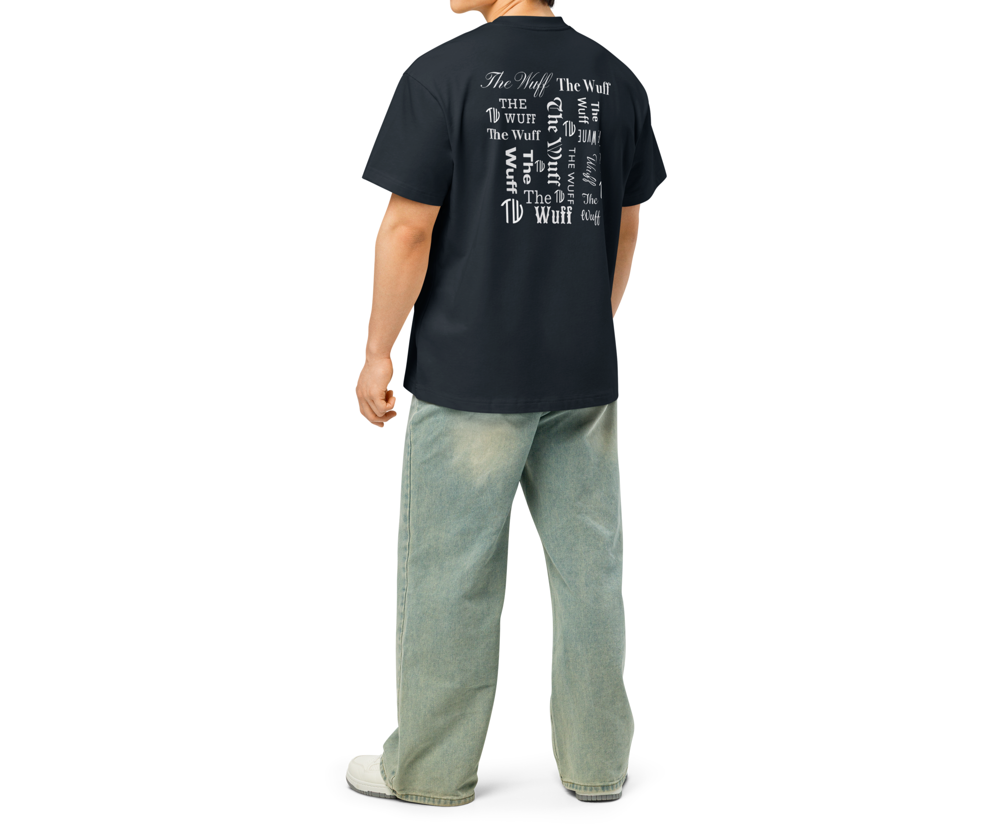 Premium Boxy-T-Shirt for Men "Signature White"