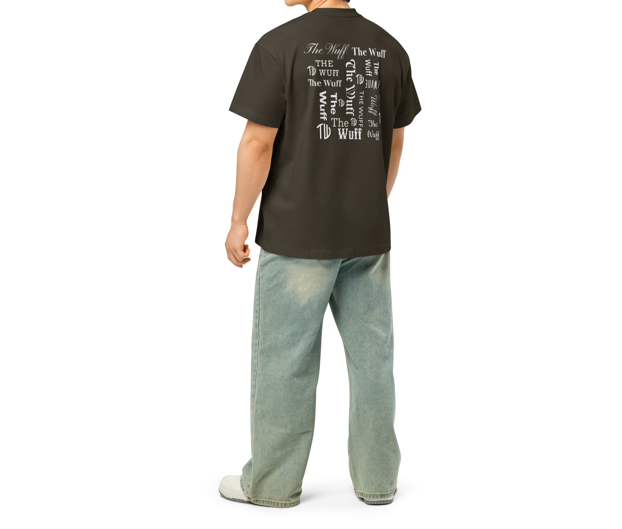 Premium Boxy-T-Shirt for Men "Signature White"