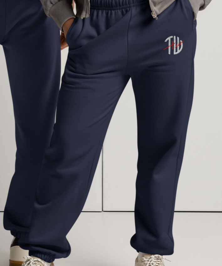 unisex-heavyweight-sweatpants-navy-front-and-back-68a60d4eb0b9e.png