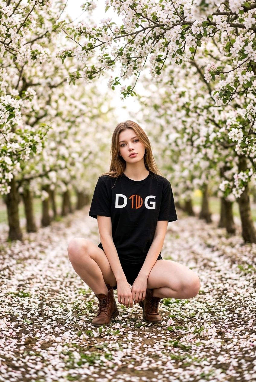 T-shirt unisexe en coton bio « CHIEN »