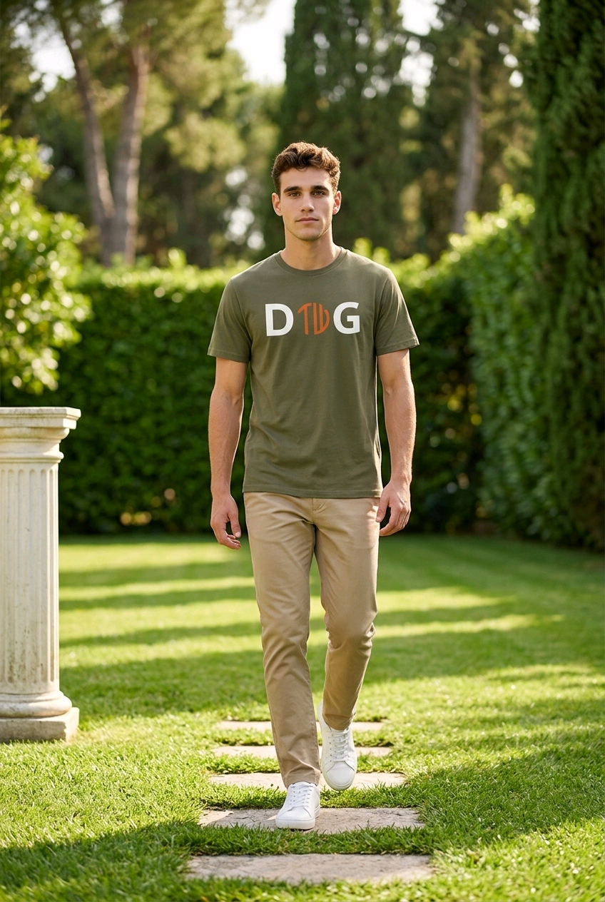 T-shirt unisexe en coton bio « CHIEN »