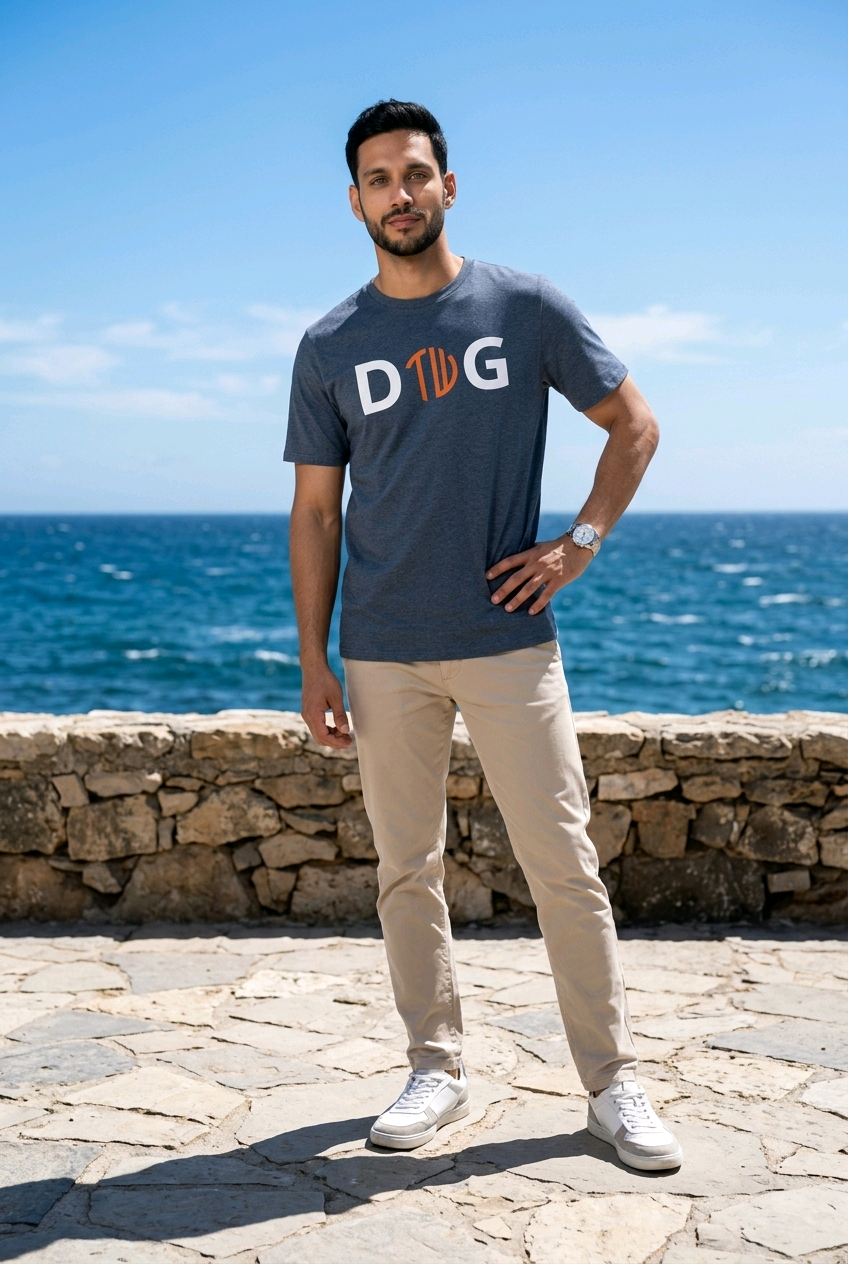 T-shirt unisexe en coton bio « CHIEN »