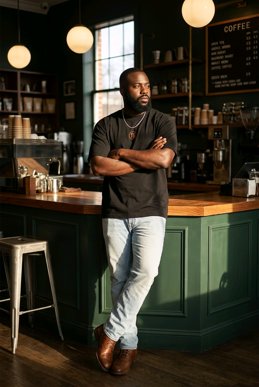 Premium Boxy T-Shirt for Men "Part One"