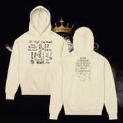 Premium Boxy-Hoodie for Men "Black Worldwide Edition"