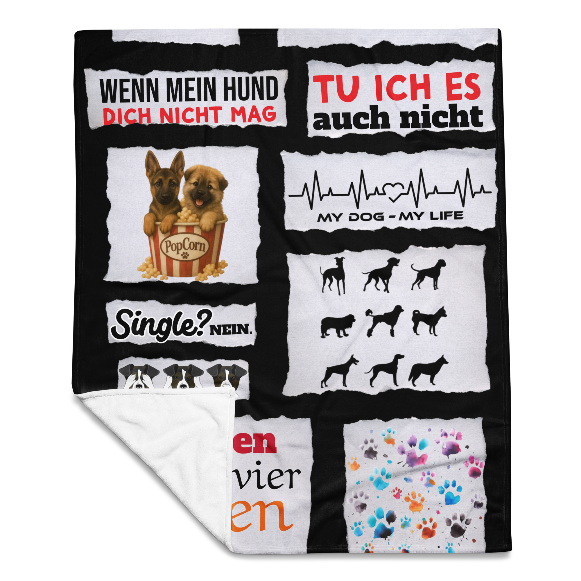 "Statement" Premium Kuscheldecke