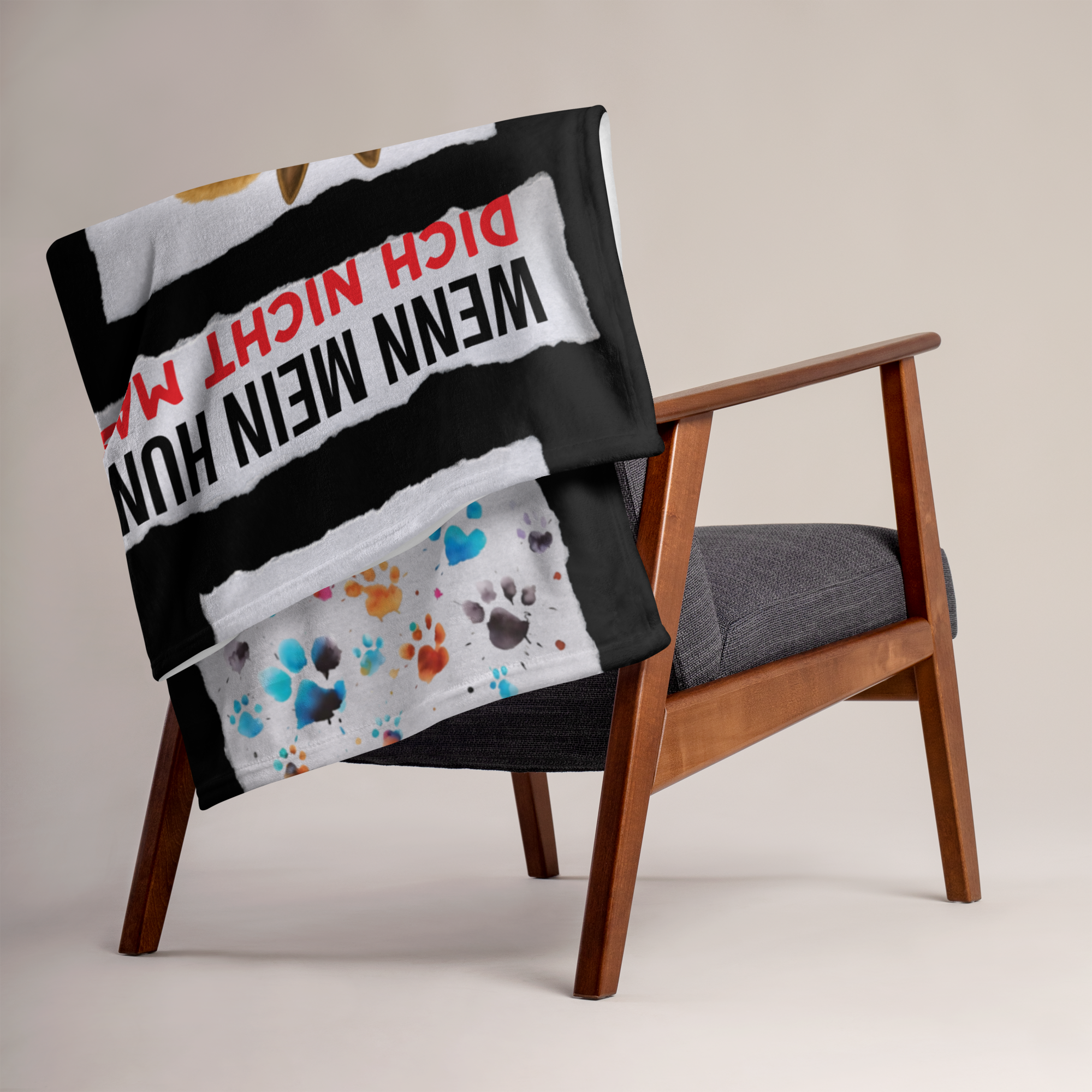 "Statement" Premium Kuscheldecke