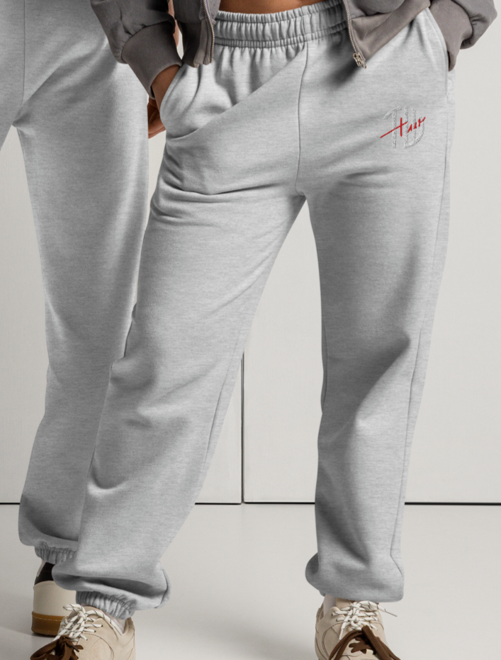 Schwere Jogginghose „Lux Alba“