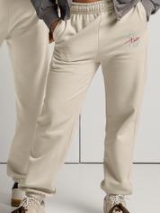 Schwere Jogginghose „Lux Alba“