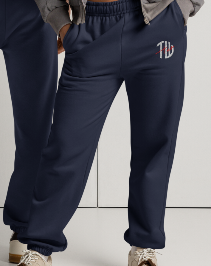 Schwere Jogginghose „Lux Alba“